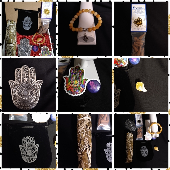 Hamsa Hand Bundle Smudging Lot - Picture 8 of 13